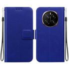 For Honor Magic7 Ultra-thin Voltage Magnetic Buckle Leather Phone Case(Blue) - 1