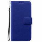 For Honor Magic7 Pro Ultra-thin Voltage Magnetic Buckle Leather Phone Case(Blue) - 2