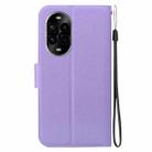 For Huawei nova 13 Pro Ultra-thin Voltage Magnetic Buckle Leather Phone Case(Purple) - 3