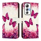 For Cubot Max 5 3D Painting Horizontal Flip Leather Phone Case(Rose Butterfly) - 2