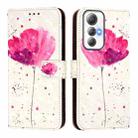 For Cubot Max 5 3D Painting Horizontal Flip Leather Phone Case(Flower) - 2