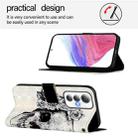 For Cubot Max 5 3D Painting Horizontal Flip Leather Phone Case(Skull) - 3