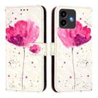 For Cubot Note 40 3D Painting Horizontal Flip Leather Phone Case(Flower) - 2