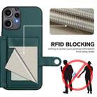For Nothing CMF Phone 2 Pro Button Card Bag RFID Anti-theft Phone Case(Green) - 3