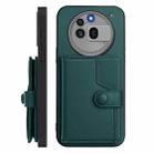 For Nothing Phone 3a Pro Button Card Bag RFID Anti-theft Phone Case(Green) - 2