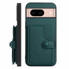 For Google Pixel 8a Button Card Bag RFID Anti-theft Phone Case(Green) - 2