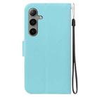 For Samsung Galaxy S24 FE 5G Ultra-thin Voltage Magnetic Buckle Leather Phone Case(Green) - 3