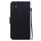 For Samsung Galaxy A34 5G Ultra-thin Voltage Magnetic Buckle Leather Phone Case(Black) - 3