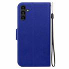 For Samsung Galaxy A13 5G Ultra-thin Voltage Magnetic Buckle Leather Phone Case(Blue) - 3
