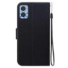 For Motorola Moto E22 / Moto E22i Ultra-thin Voltage Magnetic Buckle Leather Phone Case(Black) - 3