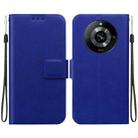 For Realme 11 Pro / 11 Pro+ Ultra-thin Voltage Magnetic Buckle Leather Phone Case(Blue) - 1