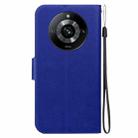 For Realme 11 Pro / 11 Pro+ Ultra-thin Voltage Magnetic Buckle Leather Phone Case(Blue) - 3