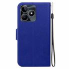 For Realme C53 / C53 India / Narzo N53 Ultra-thin Voltage Magnetic Buckle Leather Phone Case(Blue) - 3