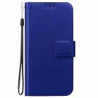 For OPPO A78 4G Ultra-thin Voltage Magnetic Buckle Leather Phone Case(Blue) - 2