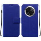 For OPPO A3 Pro 5G Global / India Ultra-thin Voltage Magnetic Buckle Leather Phone Case(Blue) - 1