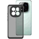 For Redmi Note 14 Pro+ 5G imak UX-9B Series Four Corners Tiny Airbag Shockproof Phone Case(Black) - 1