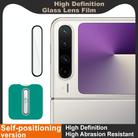 For Huawei Pura X imak HD Glass Rear Camera Lens Film, Self-positioning Version - 3