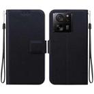 For Xiaomi 13T / 13T Pro / K60 Ultra Ultra-thin Voltage Magnetic Buckle Leather Phone Case(Black) - 1