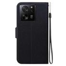 For Xiaomi 13T / 13T Pro / K60 Ultra Ultra-thin Voltage Magnetic Buckle Leather Phone Case(Black) - 3