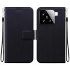 For Xiaomi 15 Ultra-thin Voltage Magnetic Buckle Leather Phone Case(Black) - 1