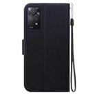 For Redmi Note 12 Pro 4G / Note 11 Pro 4G Ultra-thin Voltage Magnetic Buckle Leather Phone Case(Black) - 3