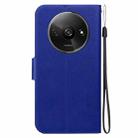 For Redmi A3 Ultra-thin Voltage Magnetic Buckle Leather Phone Case(Blue) - 3