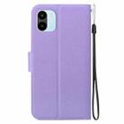 For Redmi A1 / Redmi A2 Ultra-thin Voltage Magnetic Buckle Leather Phone Case(Purple) - 3