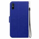 For Redmi 9A Sport / Redmi 9i Sport Ultra-thin Voltage Magnetic Buckle Leather Phone Case(Blue) - 3