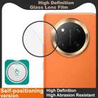 For Honor X60 Pro 5G imak HD Glass Rear Camera Lens Film, Self-positioning Version - 3