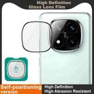 For Redmi Note 14 Pro+ 5G imak HD Glass Rear Camera Lens Film, Self-positioning Version - 3