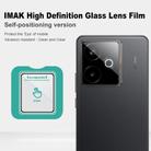 For Realme GT 7 / 7T Global imak HD Glass Rear Camera Lens Film, Self-positioning Version - 3