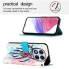 For Redmi Note 14 Pro 5G / 14 Pro+ 5G 3D Painting Horizontal Flip Leather Phone Case(Color Drop Wind Chimes) - 3