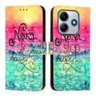 For Redmi Note 14 4G 163.25mm 3D Painting Horizontal Flip Leather Phone Case(Chasing Dreams) - 2