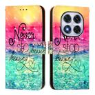 For Redmi Note 14 Pro 4G 3D Painting Horizontal Flip Leather Phone Case(Chasing Dreams) - 2