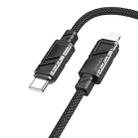 Borofone BU54 Might PD 27W Type-C to 8 Pin Data Cable, Length: 1.2m(Black) - 1