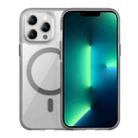 For iPhone 13 Pro Max Ice Skin MagSafe PC Hybrid TPU Phone Case(Grey) - 1