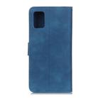 For Samsung Galaxy S20 FE 5G / S20 Fan Edition / S20 Lite KHAZNEH Retro Texture PU + TPU Horizontal Flip Leather Case with Holder & Card Slots & Wallet(Blue) - 3