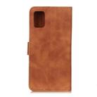 For Samsung Galaxy S20 FE 5G / S20 Fan Edition / S20 Lite KHAZNEH Retro Texture PU + TPU Horizontal Flip Leather Case with Holder & Card Slots & Wallet(Brown) - 3