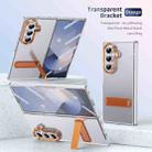 For Samsung Galaxy Z Fold7 5G Ice-Cold Holder PC Hybrid TPU Phone Case(Orange) - 2
