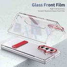 For Samsung Galaxy Z Fold7 5G Ice-Cold Holder PC Hybrid TPU Phone Case(Red) - 3