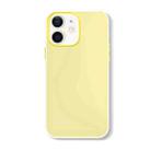For iPhone 11 Skin Feeling Jelly Series TPU + PC Full Coverage Phone Case(Yellow) - 1
