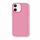 For iPhone 11 Skin Feeling Jelly Series TPU + PC Full Coverage Phone Case(Rose Red) - 1