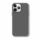 For iPhone 11 Pro Max Skin Feeling Jelly Series TPU + PC Full Coverage Phone Case(Black) - 1