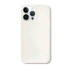 For iPhone 12 Pro Max Skin Feeling Jelly Series TPU + PC Full Coverage Phone Case(White) - 1