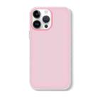 For iPhone 13 Pro Skin Feeling Jelly Series TPU + PC Full Coverage Phone Case(Pink) - 1