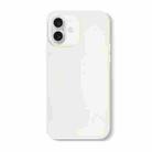 For iPhone 16 Plus Skin Feeling Jelly Series TPU + PC Full Coverage Phone Case(White) - 1