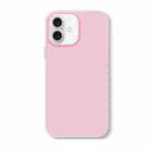 For iPhone 16 Plus Skin Feeling Jelly Series TPU + PC Full Coverage Phone Case(Pink) - 1