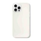 For iPhone 16 Pro Skin Feeling Jelly Series TPU + PC Full Coverage Phone Case(White) - 1