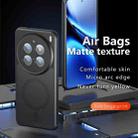 For vivo X200 Pro Armor MagSafe PC Hybrid TPU Phone Case(Frosted Black) - 2