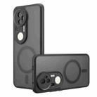 For vivo S20 Pro Armor MagSafe PC Hybrid TPU Phone Case(Frosted Black) - 1